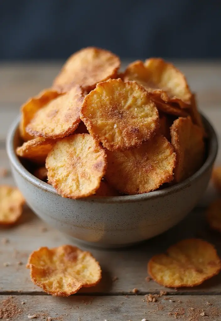 25 Paleo Egg Free Recipes for Allergy Friendly Eating 126 25 Paleo Egg Free Recipes for Allergy Friendly Eating - 24. Cinnamon Sugar Sweet Potato Chips