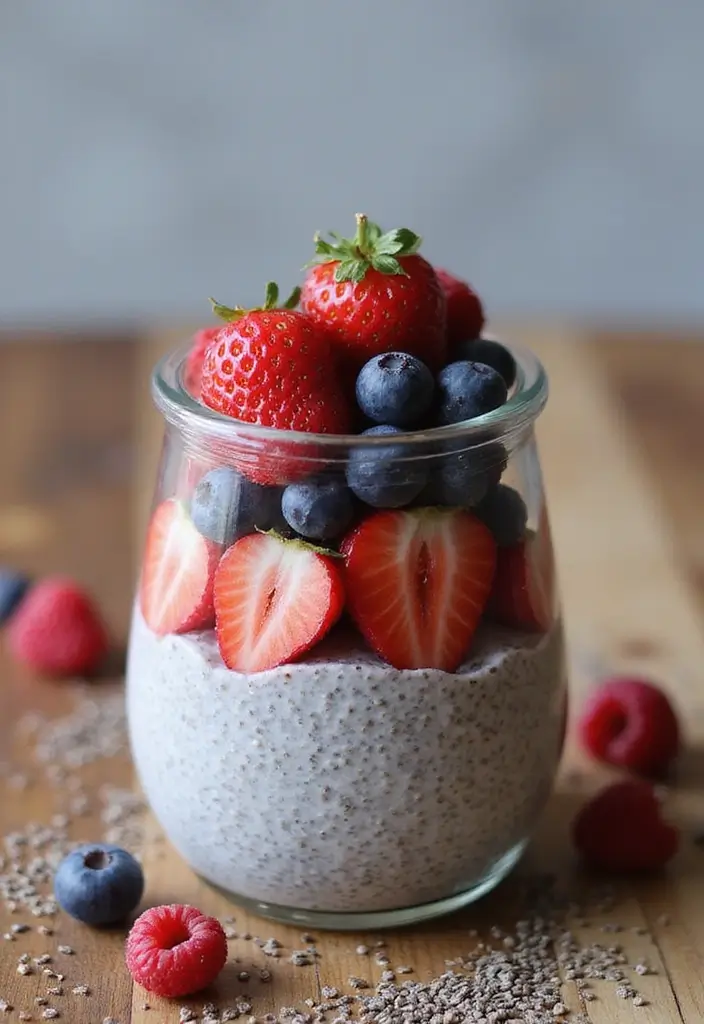 25 Paleo Egg Free Recipes for Allergy Friendly Eating 26 25 Paleo Egg Free Recipes for Allergy Friendly Eating - 6. Berry Chia Seed Pudding