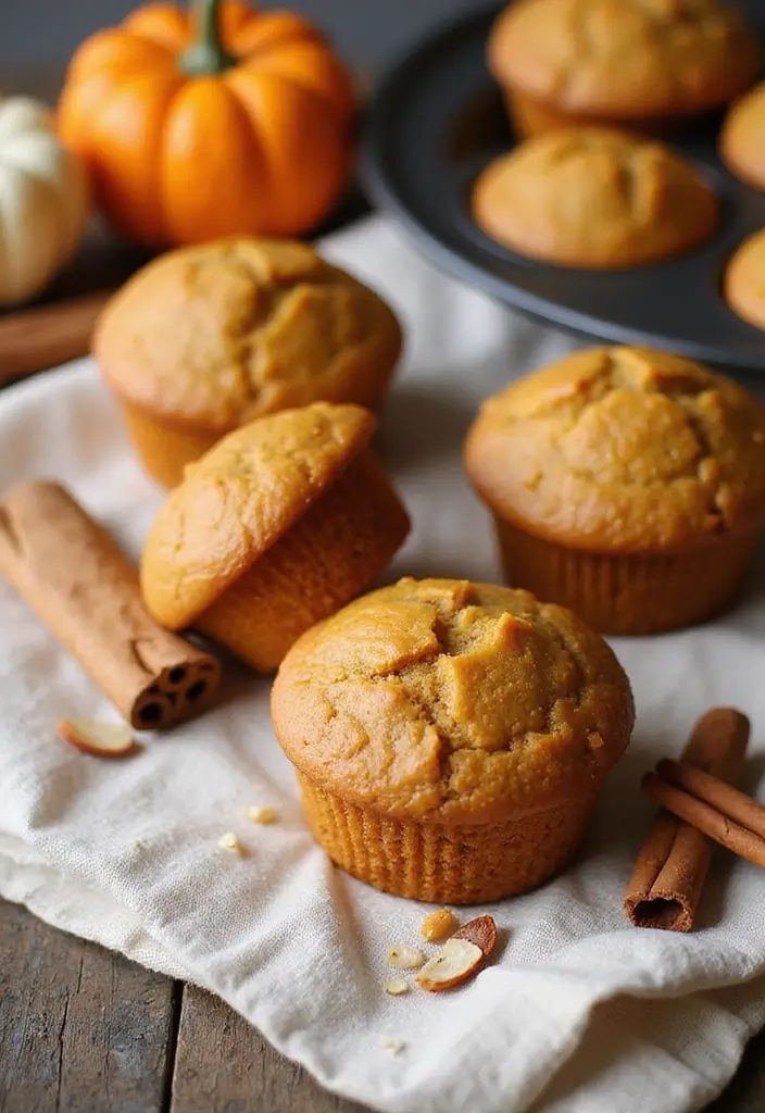 25 Paleo Fall Dessert Recipes for Cozy, Guilt Free Treats 70 25 Paleo Fall Dessert Recipes for Cozy, Guilt Free Treats - 12. Almond Butter Pumpkin Muffins