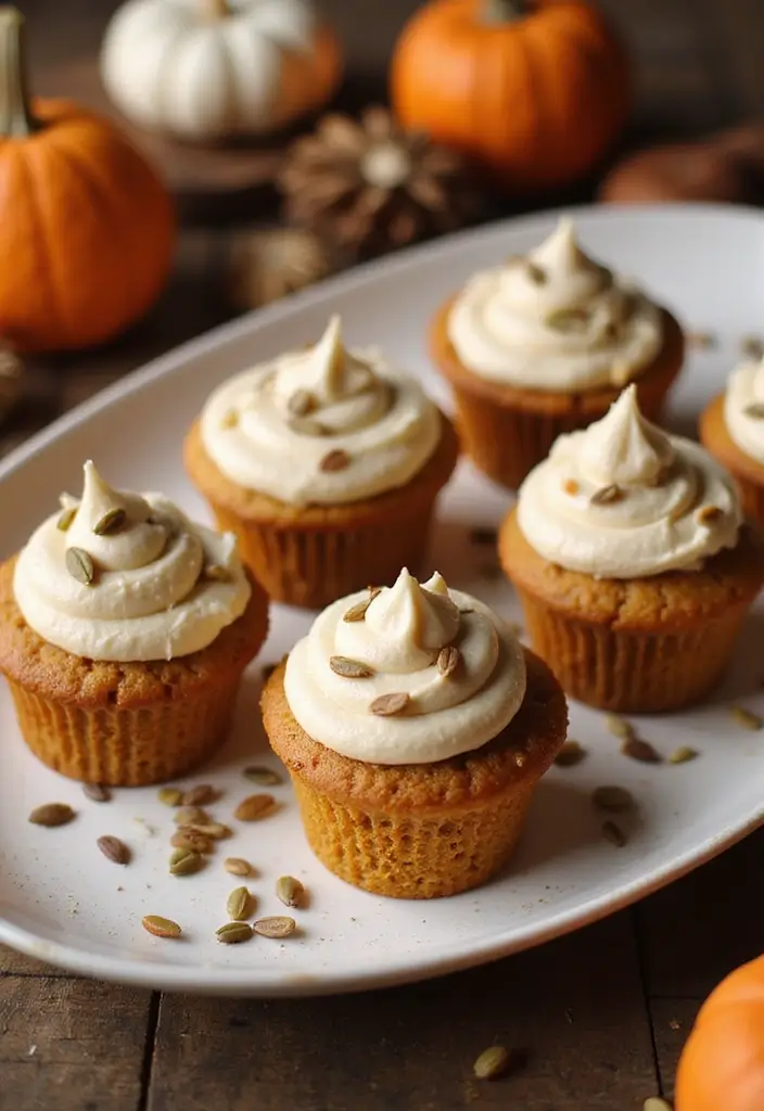 25 Paleo Fall Dessert Recipes for Cozy, Guilt Free Treats 155 25 Paleo Fall Dessert Recipes for Cozy, Guilt Free Treats - 25. Pumpkin Spice Latte Cupcakes