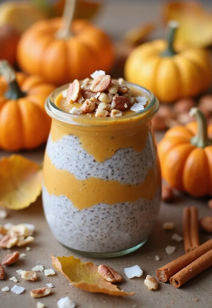 25 Paleo Fall Dessert Recipes for Cozy, Guilt Free Treats 20 25 Paleo Fall Dessert Recipes for Cozy, Guilt Free Treats - 4. Pumpkin Spice Chia Pudding