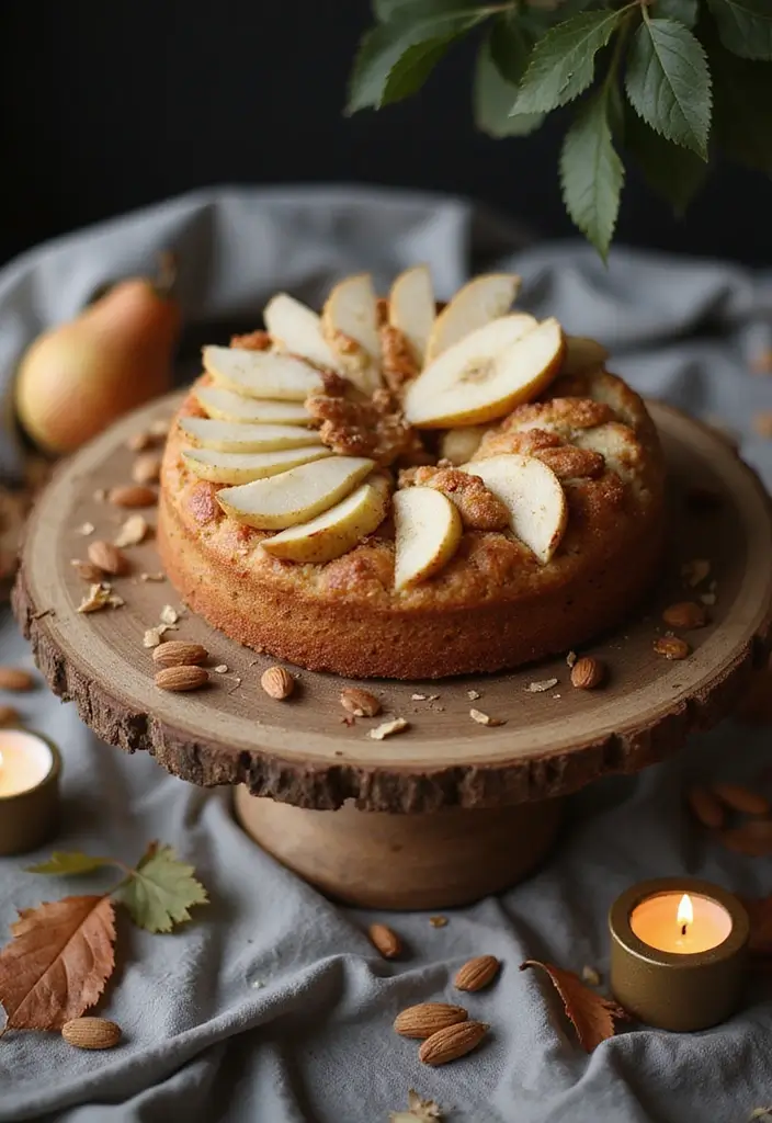 25 Paleo Fall Dessert Recipes for Cozy, Guilt Free Treats 37 25 Paleo Fall Dessert Recipes for Cozy, Guilt Free Treats - 7. Spiced Pear and Almond Cake