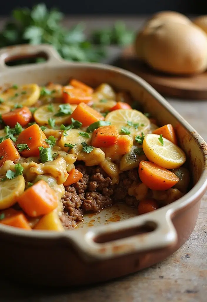 25 Paleo Ground Beef Casserole Recipes for Easy Dinners 69 25 Paleo Ground Beef Casserole Recipes for Easy Dinners - 13. Savory Meat and Vegetable Casserole
