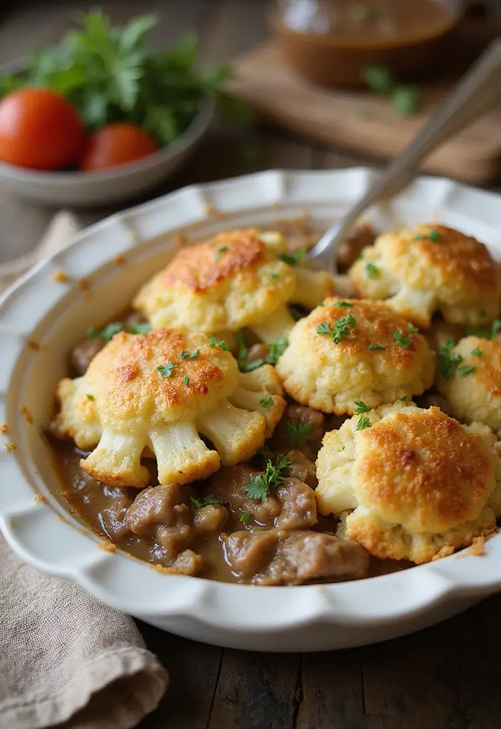 25 Paleo Ground Beef Casserole Recipes for Easy Dinners 88 25 Paleo Ground Beef Casserole Recipes for Easy Dinners - 16. Cauliflower and Beef Casserole