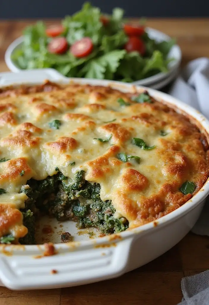 25 Paleo Ground Beef Casserole Recipes for Easy Dinners 107 25 Paleo Ground Beef Casserole Recipes for Easy Dinners - 19. Creamy Spinach Beef Casserole