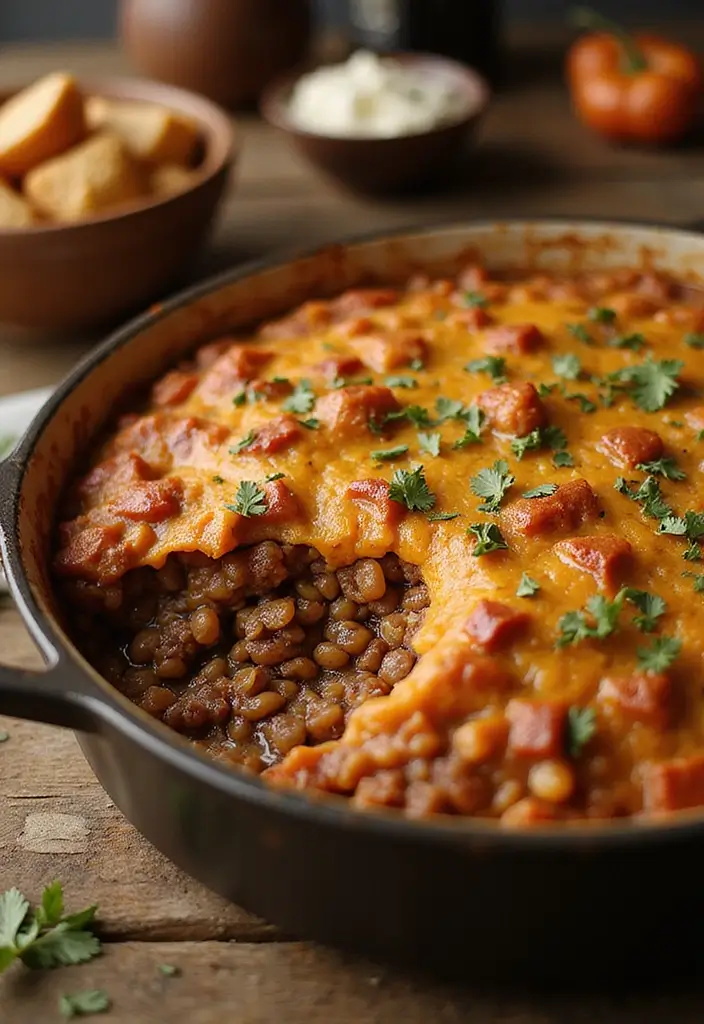 25 Paleo Ground Beef Casserole Recipes for Easy Dinners 131 25 Paleo Ground Beef Casserole Recipes for Easy Dinners - 23. Beef and Lentil Casserole