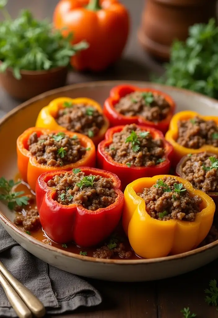 25 Paleo Ground Beef Casserole Recipes for Easy Dinners 26 25 Paleo Ground Beef Casserole Recipes for Easy Dinners - 6. Bell Pepper Beef Casserole