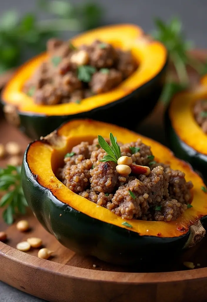 25 Paleo Ground Lamb Recipes for Protein Packed Meals 73 25 Paleo Ground Lamb Recipes for Protein Packed Meals - 13. Lamb and Quinoa Stuffed Acorn Squash