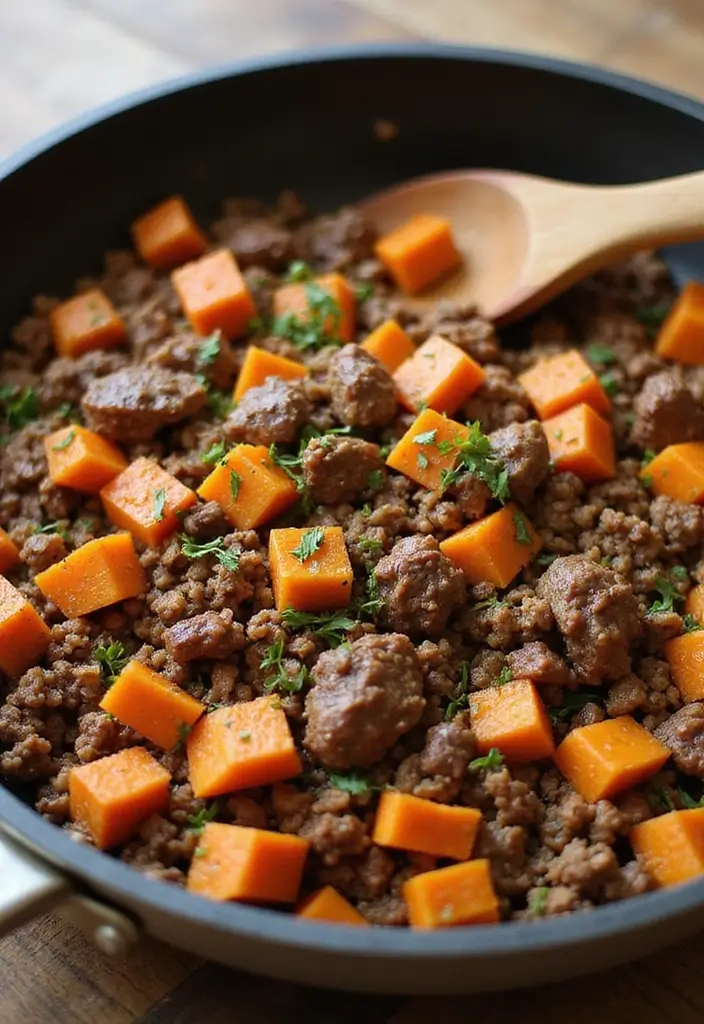25 Paleo Ground Lamb Recipes for Protein Packed Meals 87 25 Paleo Ground Lamb Recipes for Protein Packed Meals - 15. Lamb and Sweet Potato Hash