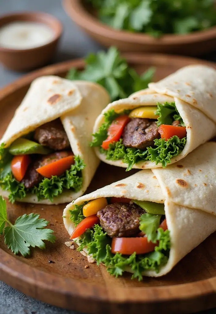 25 Paleo Ground Lamb Recipes for Protein Packed Meals 116 25 Paleo Ground Lamb Recipes for Protein Packed Meals - 20. Mediterranean Lamb Wraps
