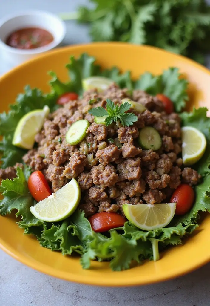 25 Paleo Ground Lamb Recipes for Protein Packed Meals 138 25 Paleo Ground Lamb Recipes for Protein Packed Meals - 24. Lamb and Artichoke Heart Salad