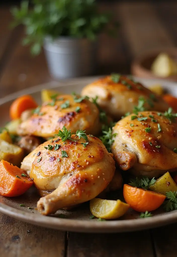 25 Paleo Instant Pot Recipes for Quick, Healthy Cooking 43 25 Paleo Instant Pot Recipes for Quick, Healthy Cooking - 9. Instant Pot Garlic Herb Chicken Thighs