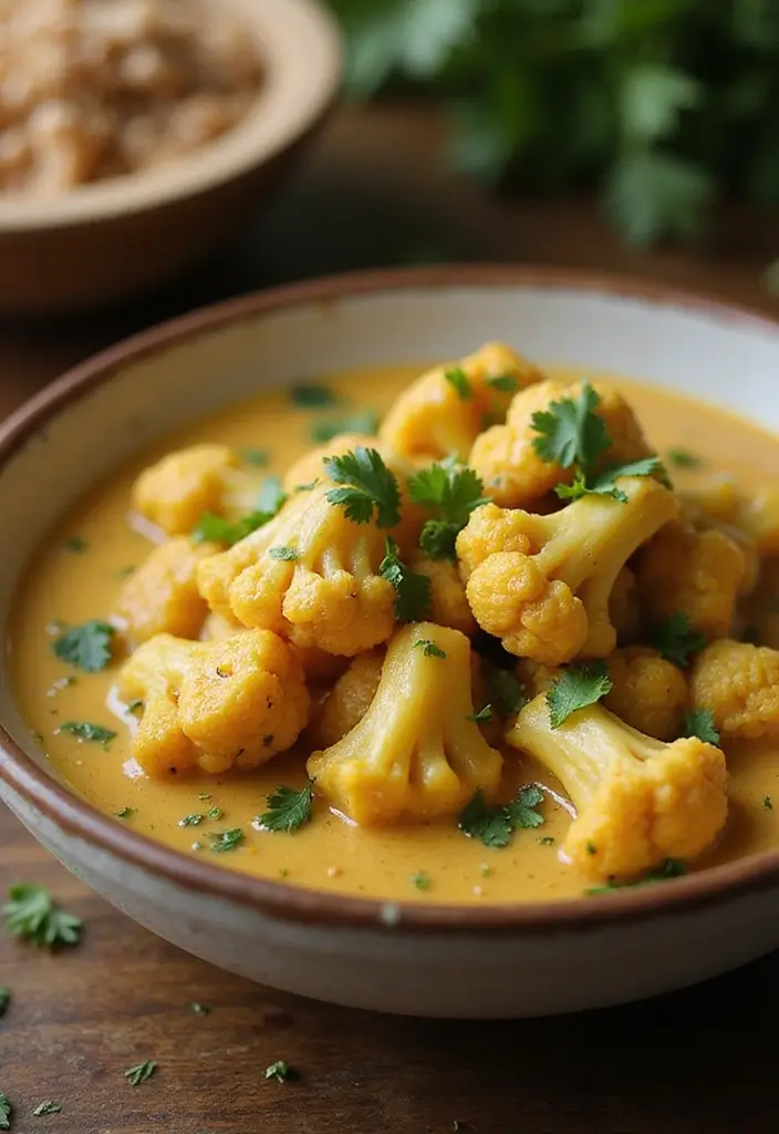 25 Paleo Nightshade Free Recipes for Sensitive Diets - 10. Coconut Curry Cauliflower