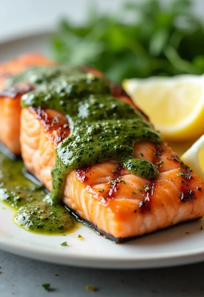 25 Paleo Nightshade Free Recipes for Sensitive Diets - 14. Grilled Salmon with Dill Sauce