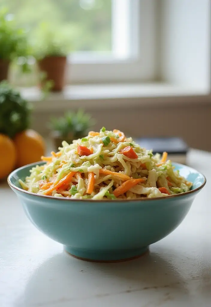 25 Paleo Nightshade Free Recipes for Sensitive Diets - 17. Crunchy Cabbage Slaw