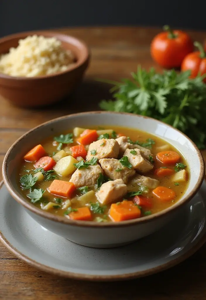 25 Paleo Nightshade Free Recipes for Sensitive Diets - 22. Chicken and Vegetable Soup