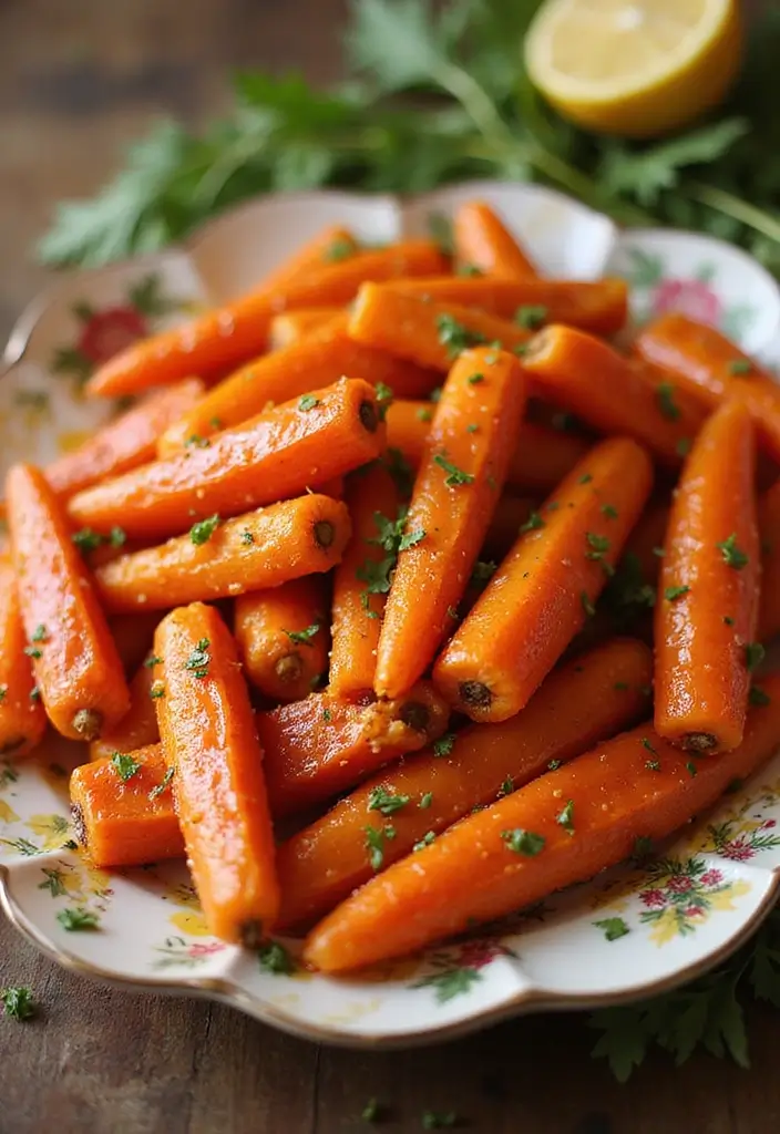25 Paleo Nightshade Free Recipes for Sensitive Diets - 24. Honey Mustard Glazed Carrots