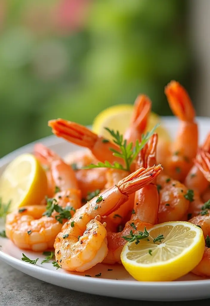 25 Paleo Nightshade Free Recipes for Sensitive Diets - 5. Grilled Lemon Garlic Shrimp