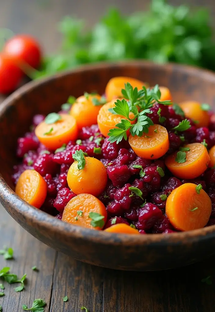25 Paleo Nightshade Free Recipes for Sensitive Diets - 9. Beet and Carrot Salad