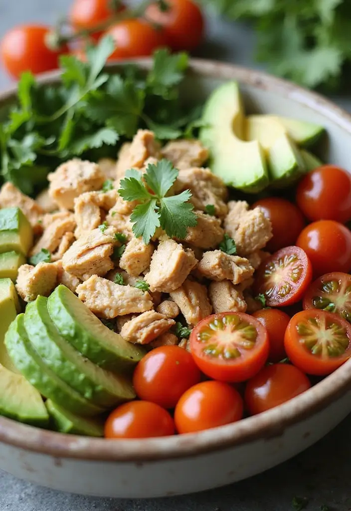 25 Paleo Shredded Chicken Recipes for Quick Meal Prep 1 25 Paleo Shredded Chicken Recipes for Quick Meal Prep - 1. Zesty Paleo Chicken Bowls