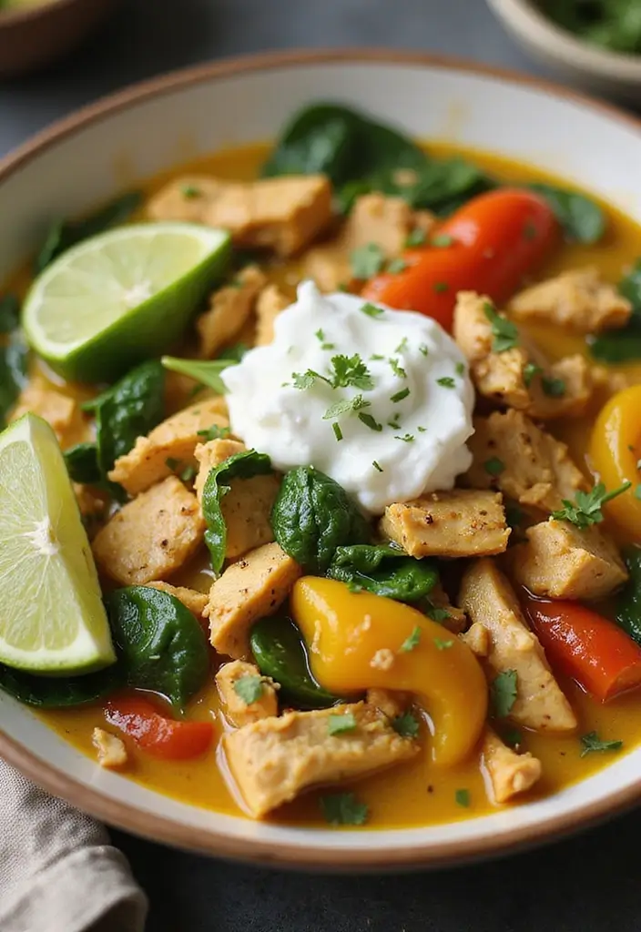 25 Paleo Shredded Chicken Recipes for Quick Meal Prep 42 25 Paleo Shredded Chicken Recipes for Quick Meal Prep - 10. Coconut Curry Chicken Bowl