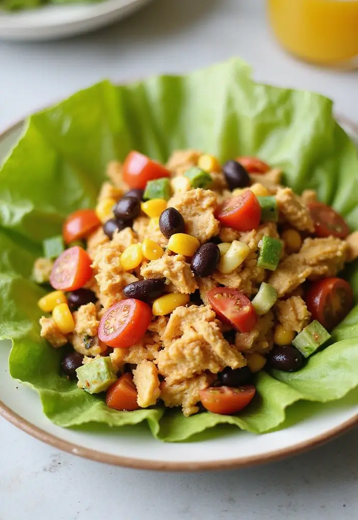 25 Paleo Shredded Chicken Recipes for Quick Meal Prep 91 25 Paleo Shredded Chicken Recipes for Quick Meal Prep - 19. Southwest Chicken Lettuce Wraps