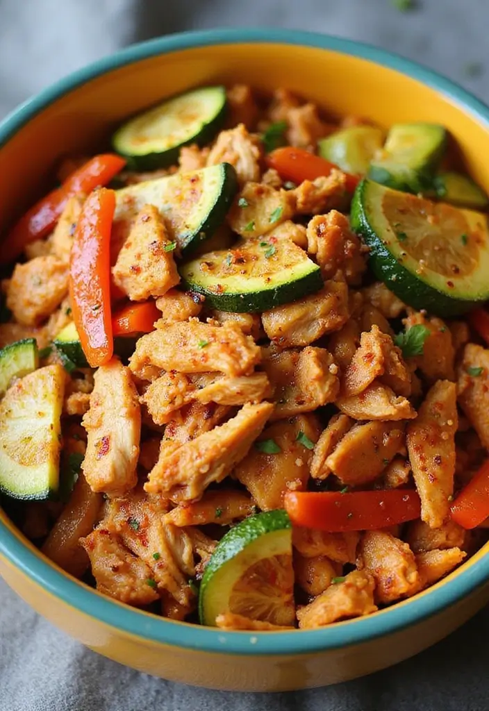 25 Paleo Shredded Chicken Recipes for Quick Meal Prep 113 25 Paleo Shredded Chicken Recipes for Quick Meal Prep - 23. Smoky Paprika Chicken Bowls