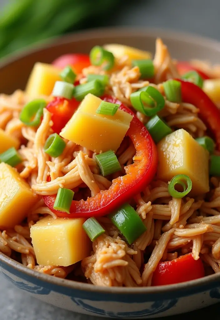 25 Paleo Shredded Chicken Recipes for Quick Meal Prep 123 25 Paleo Shredded Chicken Recipes for Quick Meal Prep - 25. Sweet and Sour Chicken Bowls