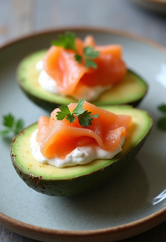 25 Paleo Smoked Salmon Recipes for Elegant Healthy Meals 46 25 Paleo Smoked Salmon Recipes for Elegant Healthy Meals - 10. Smoked Salmon Stuffed Avocado