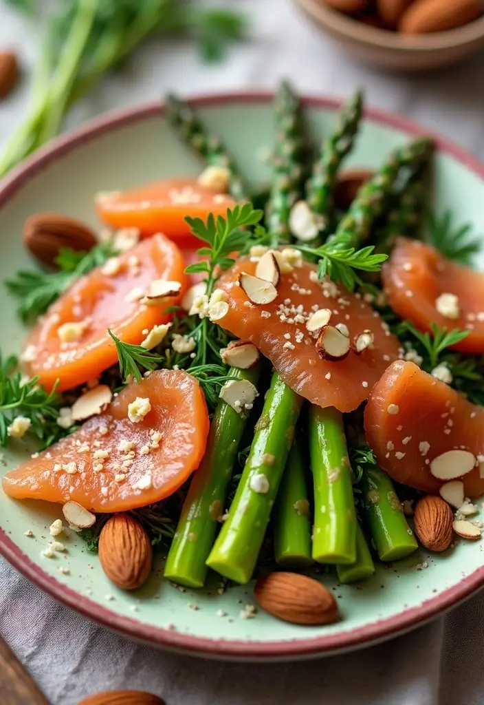 25 Paleo Smoked Salmon Recipes for Elegant Healthy Meals 53 25 Paleo Smoked Salmon Recipes for Elegant Healthy Meals - 11. Smoked Salmon and Asparagus Salad