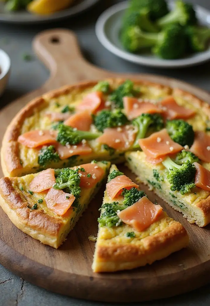 25 Paleo Smoked Salmon Recipes for Elegant Healthy Meals 94 25 Paleo Smoked Salmon Recipes for Elegant Healthy Meals - 20. Smoked Salmon and Broccoli Frittata