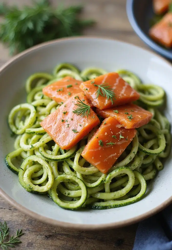 25 Paleo Smoked Salmon Recipes for Elegant Healthy Meals 24 25 Paleo Smoked Salmon Recipes for Elegant Healthy Meals - 6. Zucchini Noodles with Smoked Salmon