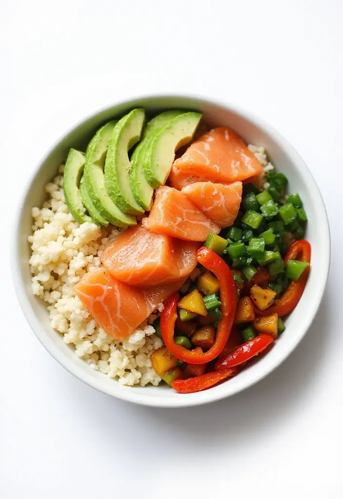 25 Paleo Smoked Salmon Recipes for Elegant Healthy Meals 29 25 Paleo Smoked Salmon Recipes for Elegant Healthy Meals - 7. Smoked Salmon and Cauliflower Rice Bowl