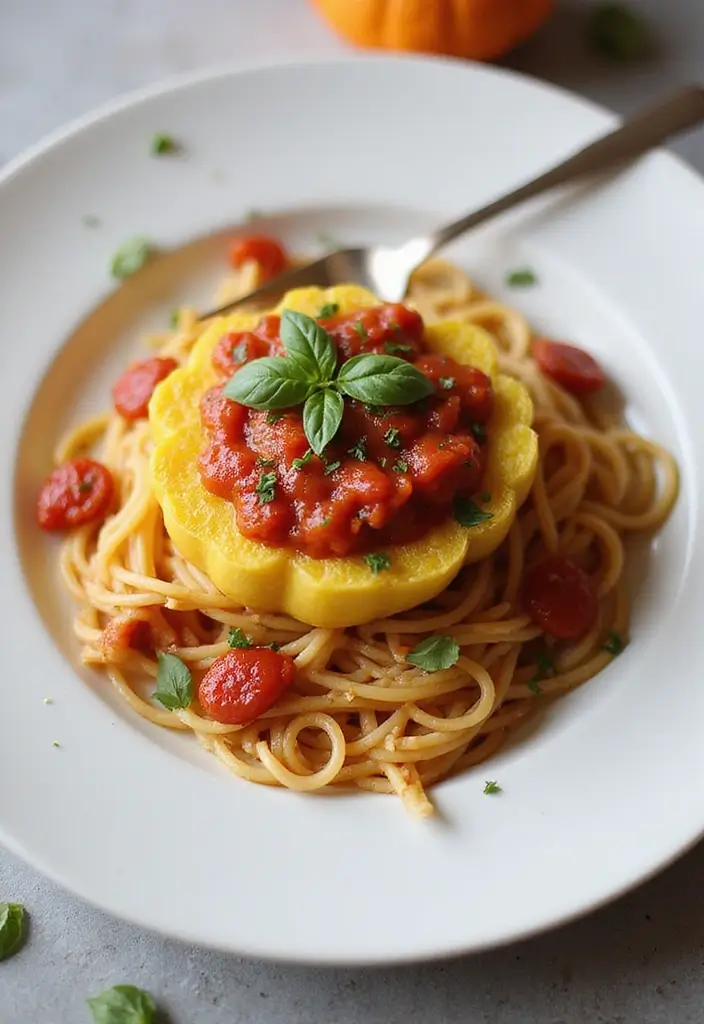 25 Paleo and Vegan Recipes That Everyone Can Enjoy 52 25 Paleo and Vegan Recipes That Everyone Can Enjoy - 10. Baked Spaghetti Squash with Marinara