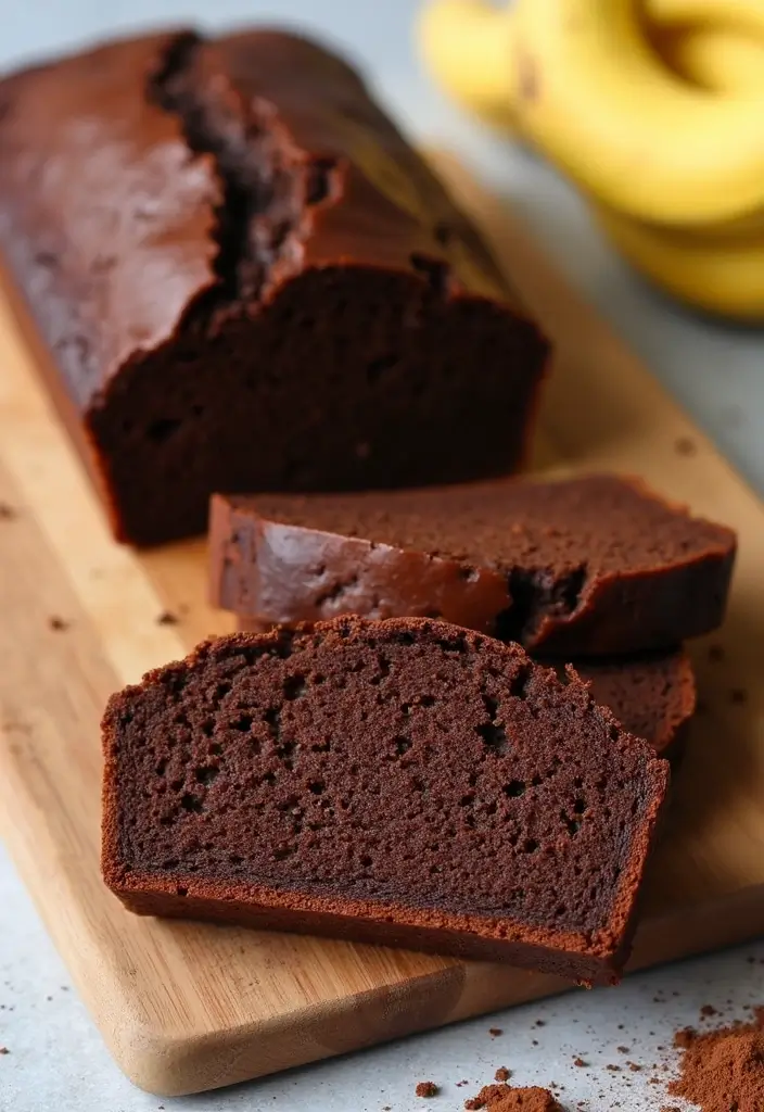 25 Paleo and Vegan Recipes That Everyone Can Enjoy 137 25 Paleo and Vegan Recipes That Everyone Can Enjoy - 23. Vegan Chocolate Banana Bread