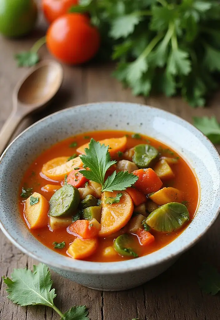 25 Soup Recipes That Are Paleo and Dairy Free 1 25 Soup Recipes That Are Paleo and Dairy Free - 1. Hearty Chicken Vegetable Soup