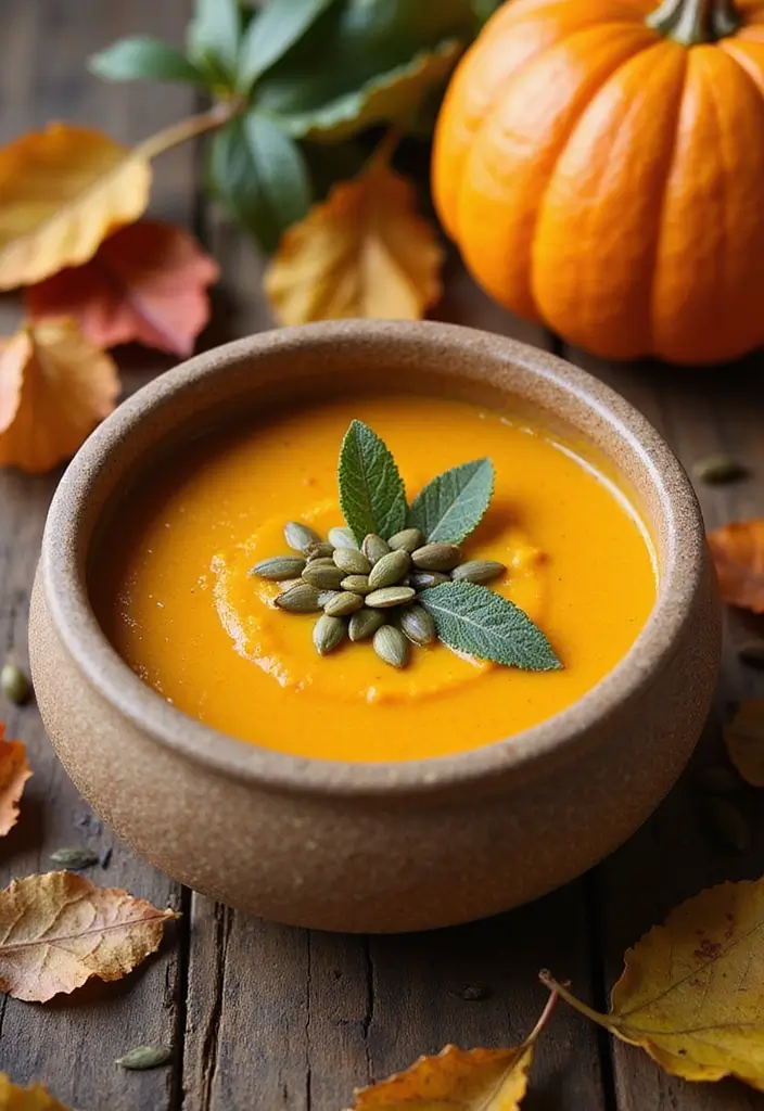 25 Soup Recipes That Are Paleo and Dairy Free 84 25 Soup Recipes That Are Paleo and Dairy Free - 16. Pumpkin Sage Soup