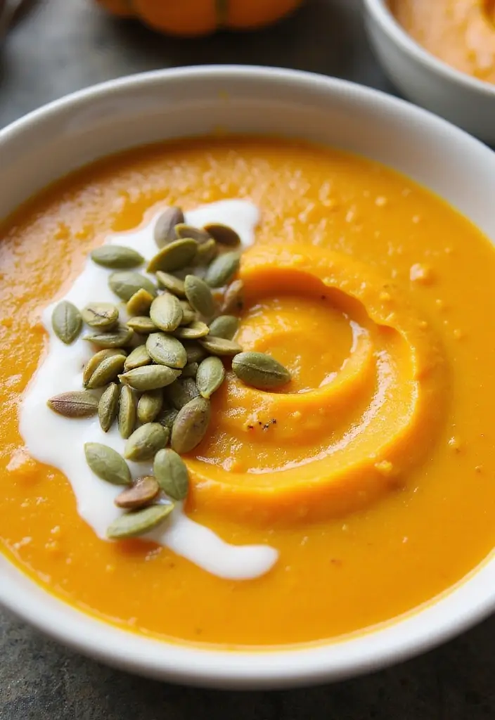 25 Soup Recipes That Are Paleo and Dairy Free 6 25 Soup Recipes That Are Paleo and Dairy Free - 2. Spicy Butternut Squash Soup