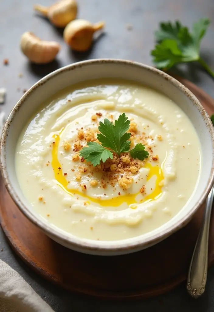 25 Soup Recipes That Are Paleo and Dairy Free 16 25 Soup Recipes That Are Paleo and Dairy Free - 4. Creamy Cauliflower Soup