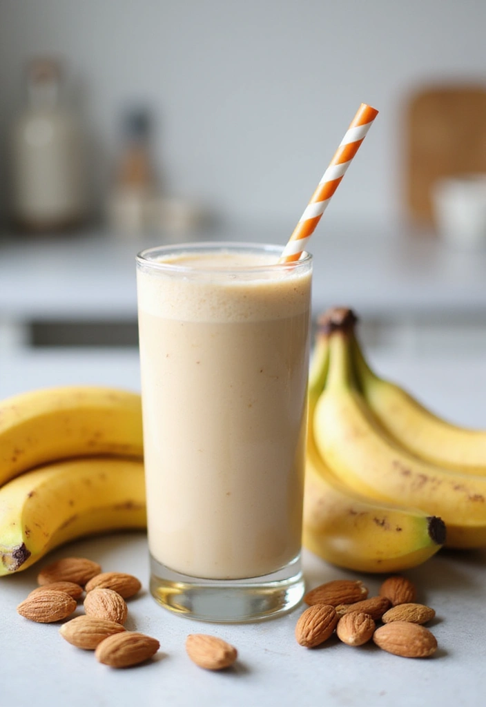 30+ 5 Ingredient Paleo Recipes That Are Simple and Clean 52 30+ 5 Ingredient Paleo Recipes That Are Simple and Clean - 10. Banana Almond Smoothie