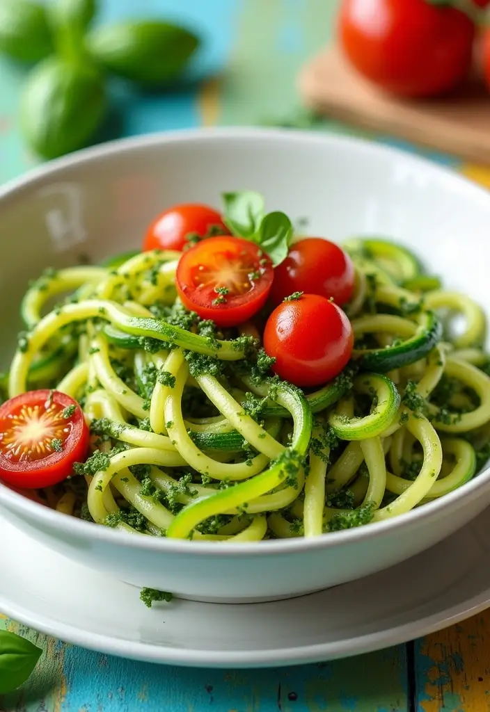 30+ 5 Ingredient Paleo Recipes That Are Simple and Clean 6 30+ 5 Ingredient Paleo Recipes That Are Simple and Clean - 2. Zucchini Noodles with Pesto