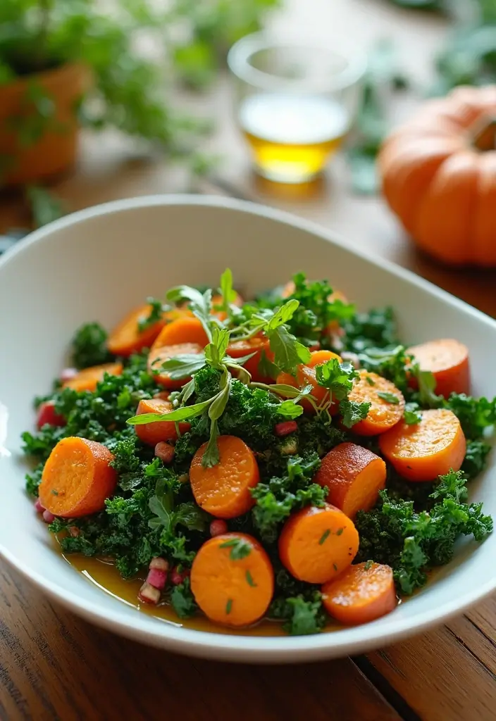 30+ 5 Ingredient Paleo Recipes That Are Simple and Clean 159 30+ 5 Ingredient Paleo Recipes That Are Simple and Clean - 29. Roasted Sweet Potato and Kale Salad