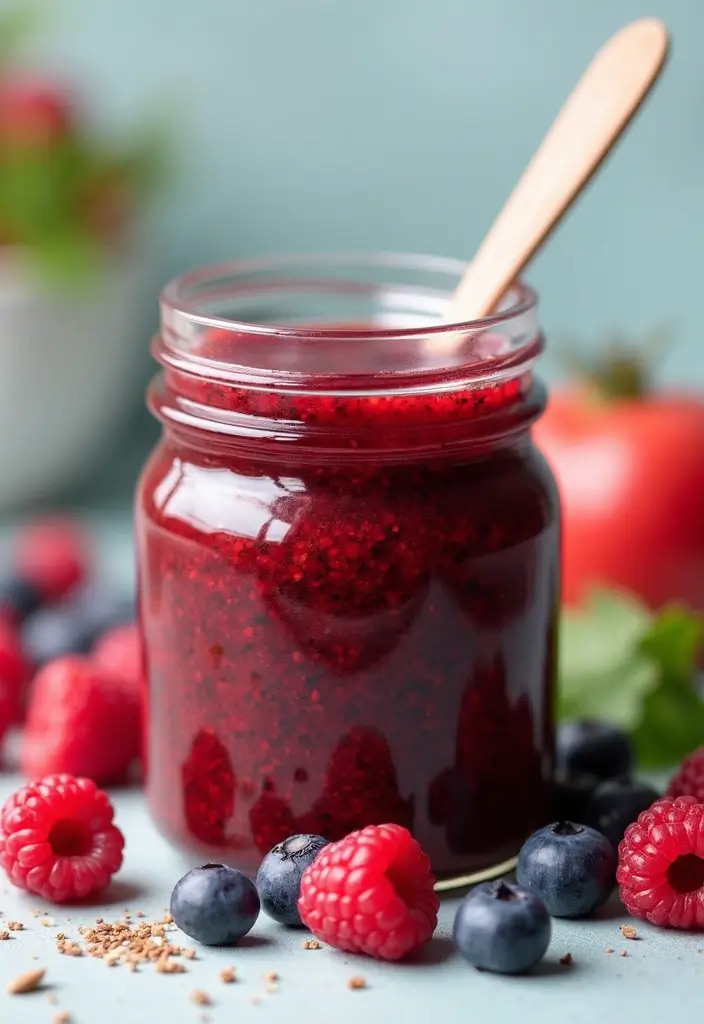 30+ 5 Ingredient Paleo Recipes That Are Simple and Clean 164 30+ 5 Ingredient Paleo Recipes That Are Simple and Clean - 30. Chia Seed Berry Jam