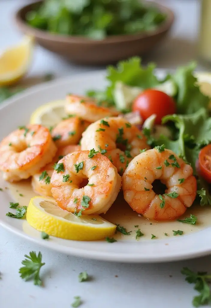 30+ 5 Ingredient Paleo Recipes That Are Simple and Clean 20 30+ 5 Ingredient Paleo Recipes That Are Simple and Clean - 4. Lemon Garlic Shrimp