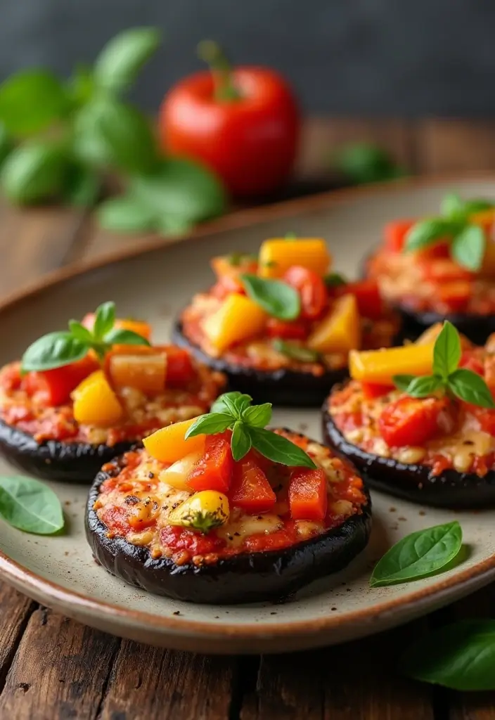 30+ 5 Ingredient Paleo Recipes That Are Simple and Clean 25 30+ 5 Ingredient Paleo Recipes That Are Simple and Clean - 5. Eggplant Pizza Bites