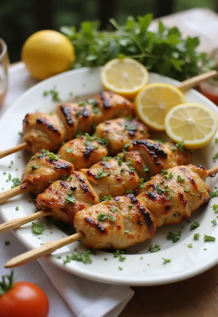 30+ 5 Ingredient Paleo Recipes That Are Simple and Clean 47 30+ 5 Ingredient Paleo Recipes That Are Simple and Clean - 9. Grilled Chicken Skewers