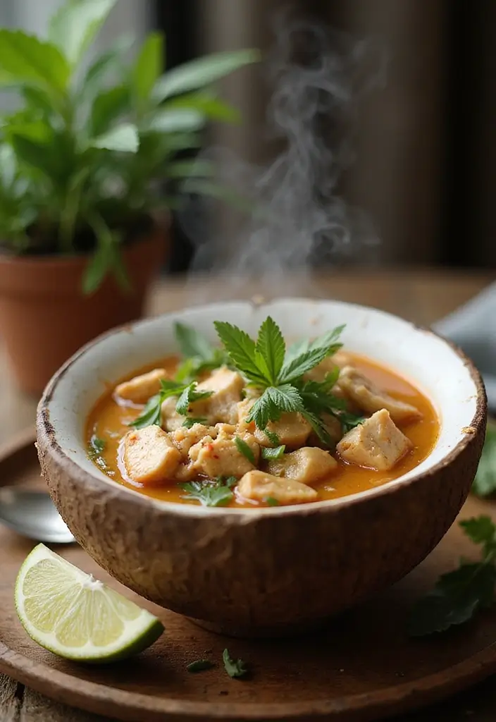 30+ AIP Paleo Lunch Recipes That Are Easy and Delicious 71 30+ AIP Paleo Lunch Recipes That Are Easy and Delicious - 13. Thai Coconut Soup