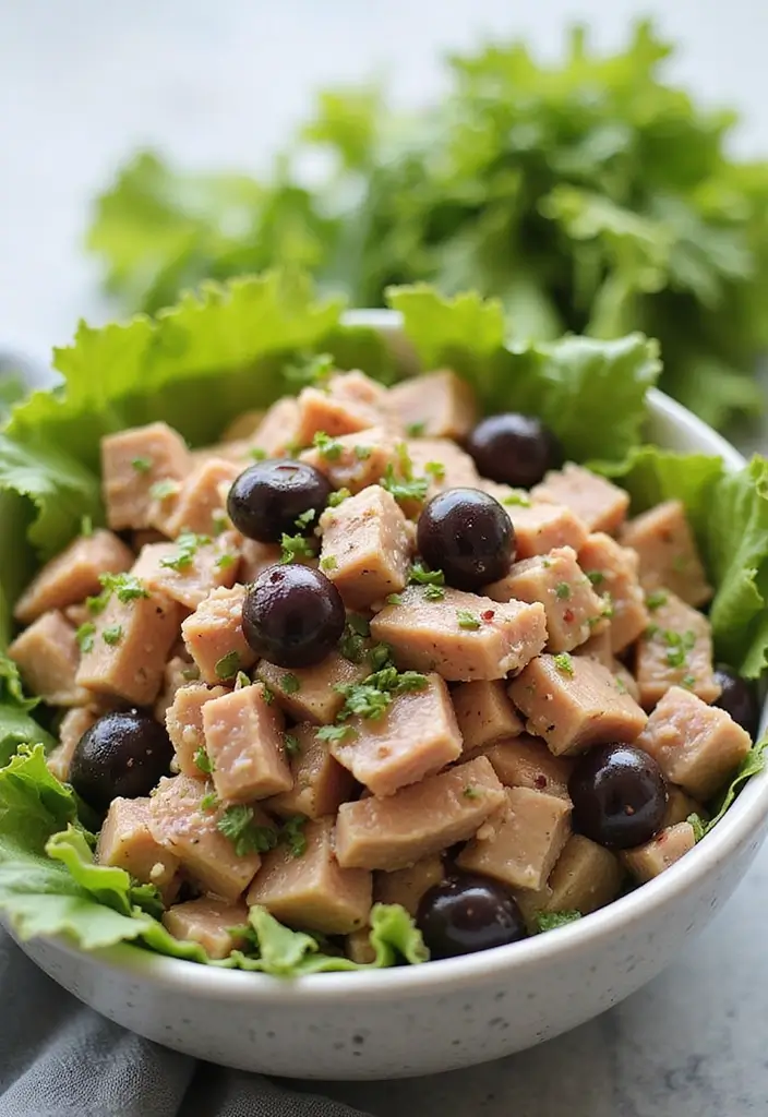 30+ AIP Paleo Lunch Recipes That Are Easy and Delicious 105 30+ AIP Paleo Lunch Recipes That Are Easy and Delicious - 19. Tuna & Olive Salad