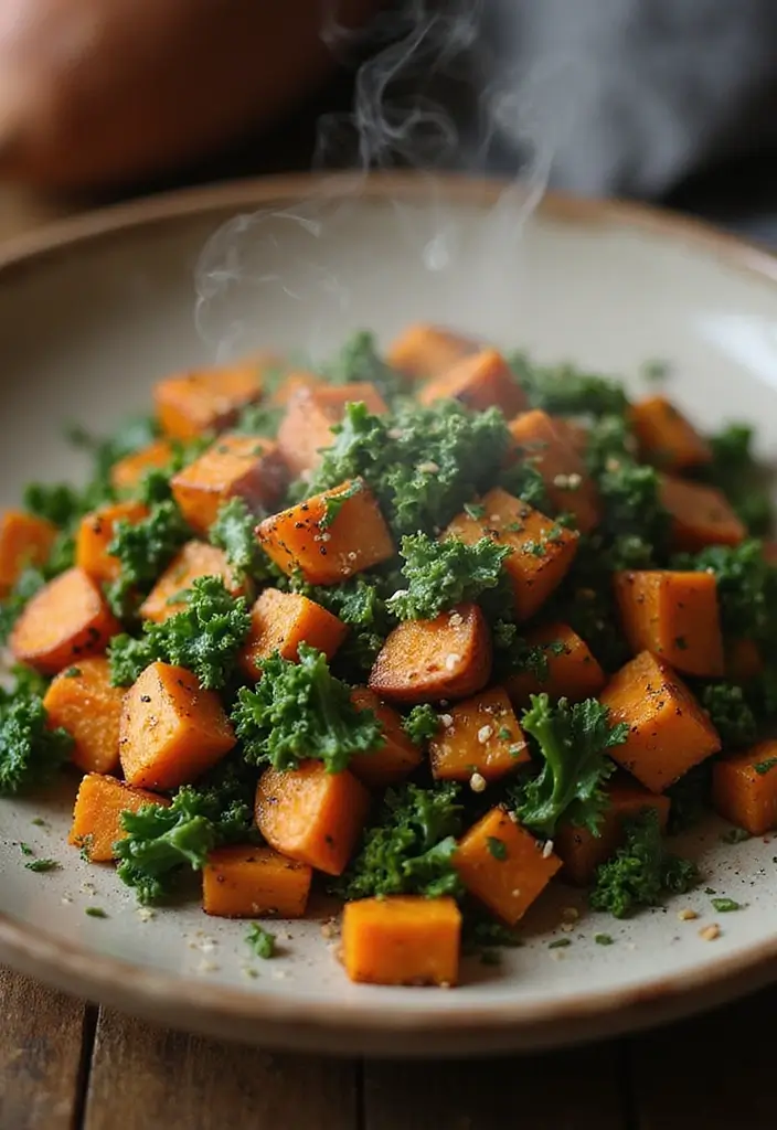 30+ AIP Paleo Lunch Recipes That Are Easy and Delicious 6 30+ AIP Paleo Lunch Recipes That Are Easy and Delicious - 2. Sweet Potato & Kale Hash