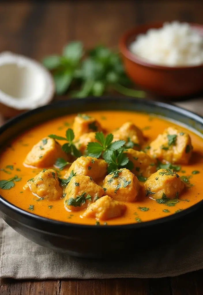 30+ AIP Paleo Lunch Recipes That Are Easy and Delicious 49 30+ AIP Paleo Lunch Recipes That Are Easy and Delicious - 9. Chicken Coconut Curry